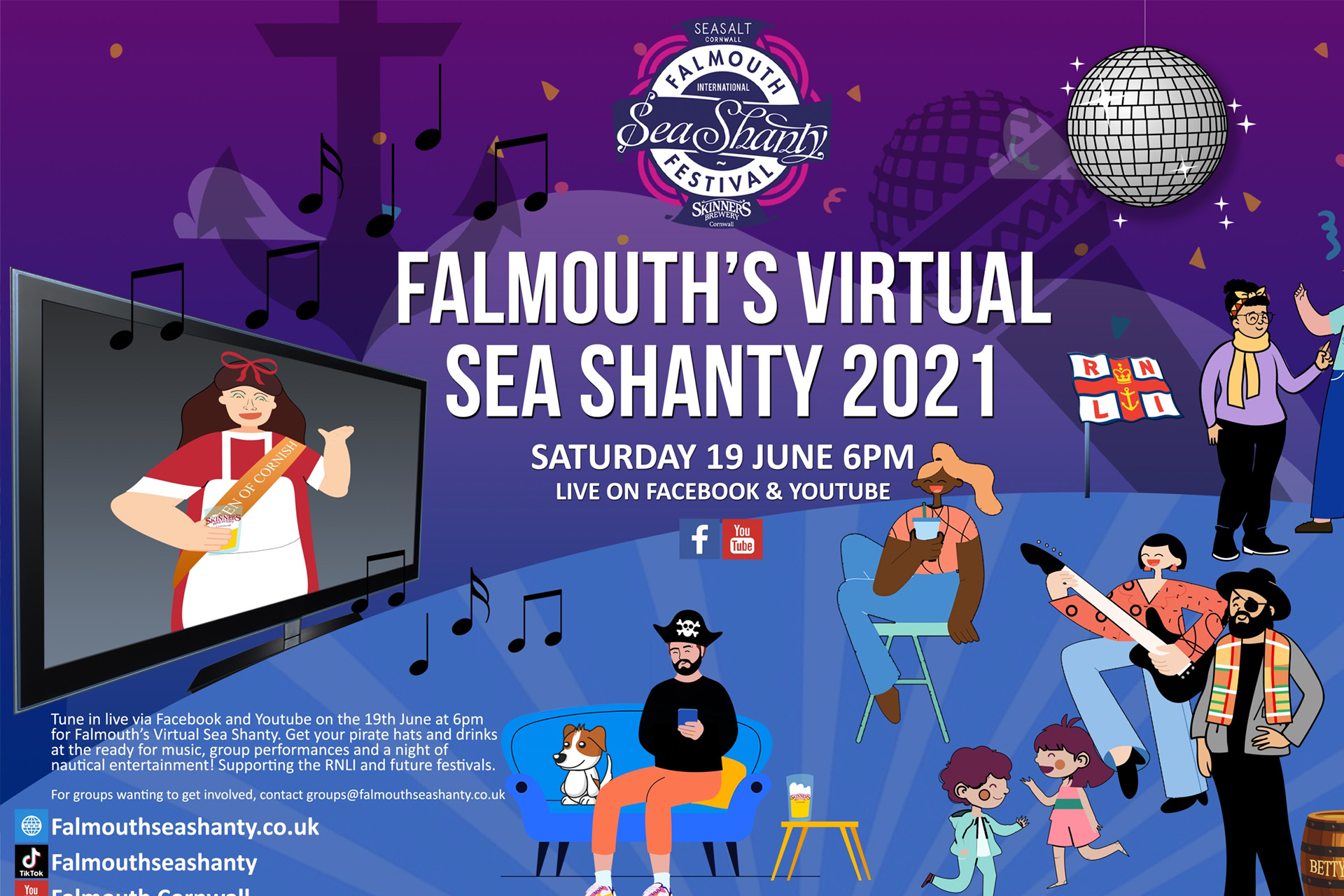 Falmouth International Sea Shanty Festival Falmouth Haven Falmouth